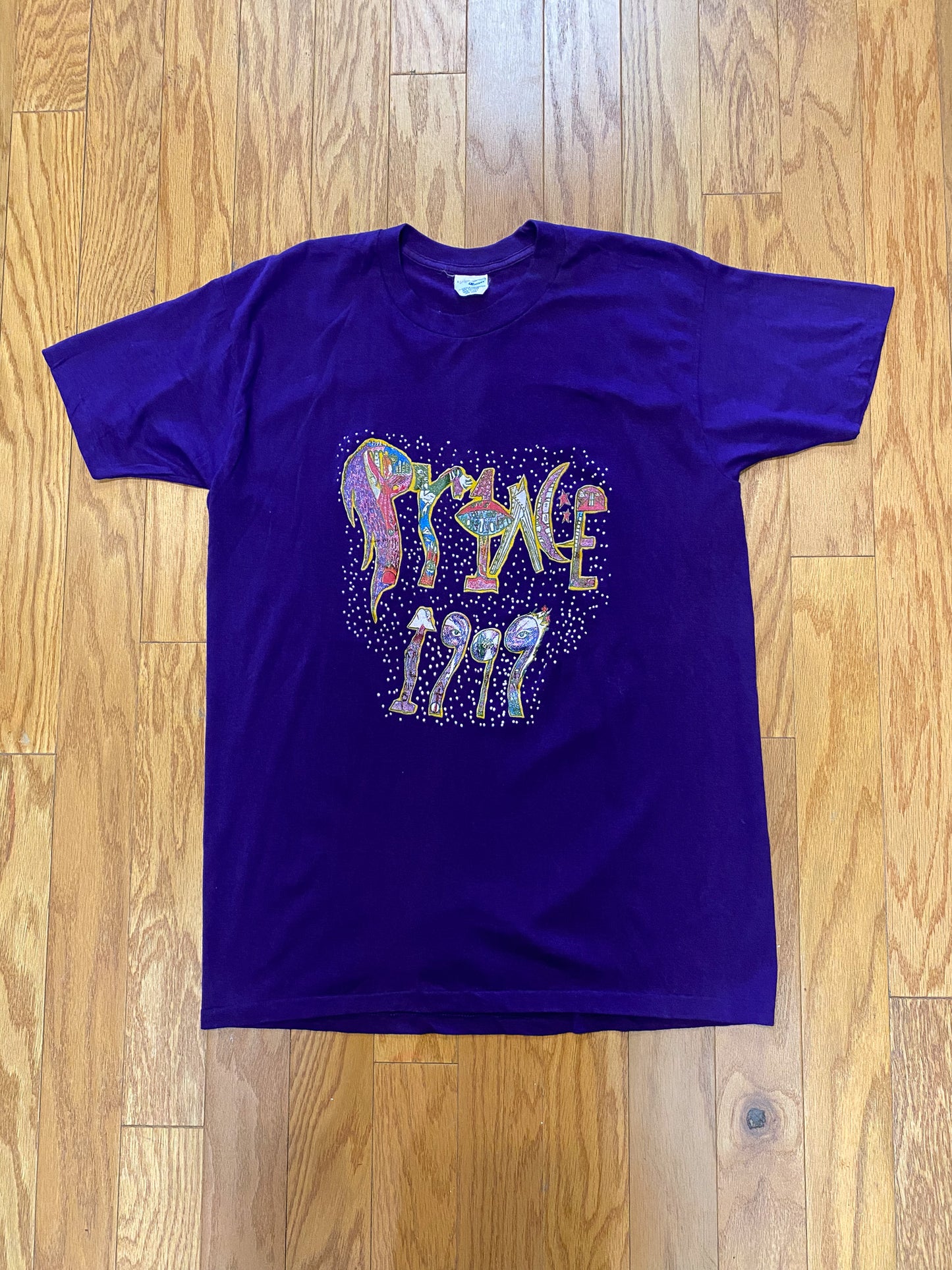 PRINCE 1999 VINTAGE DEADSTOCK 1980's TOUR TSHIRT