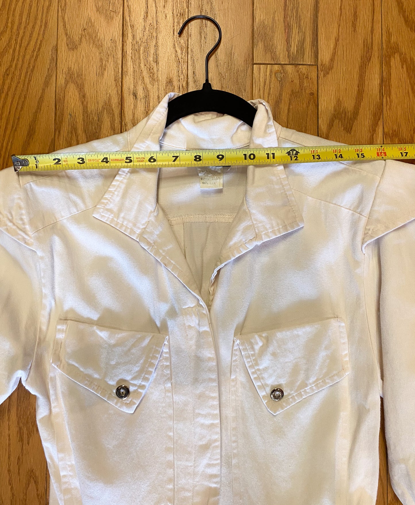 VTG 80's LT PINK JUMPSUIT WITH BELT