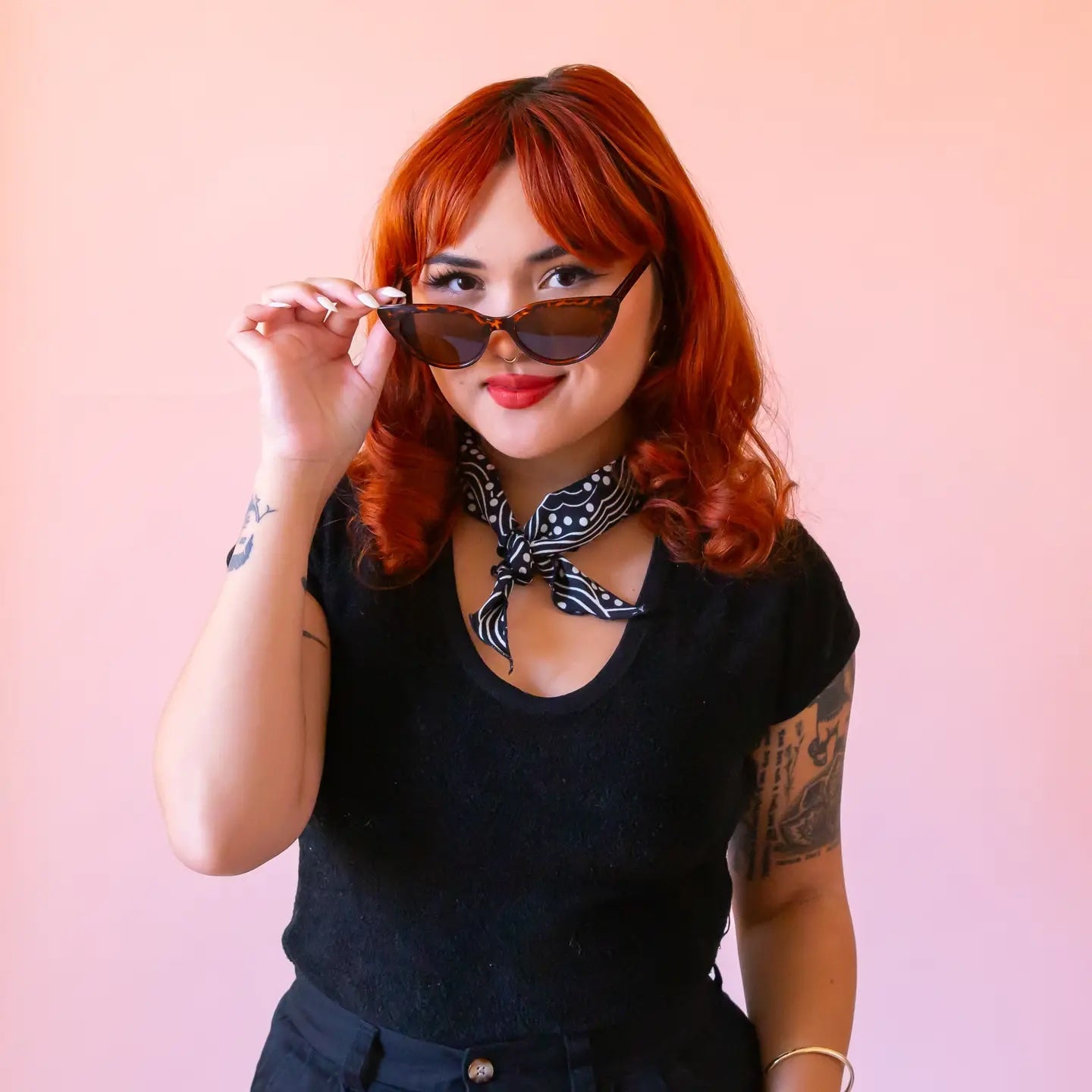 FRENCHIE TORTOISE SUNGLASSES