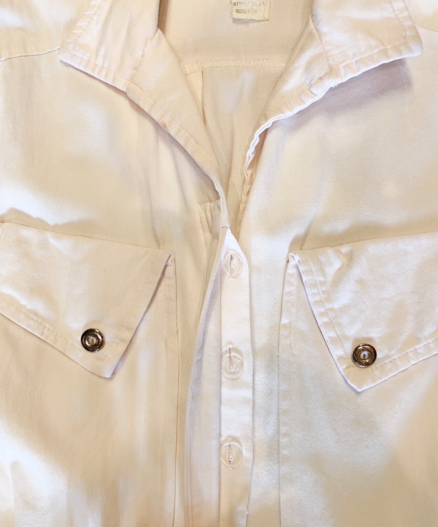 VTG 80's LT PINK JUMPSUIT WITH BELT