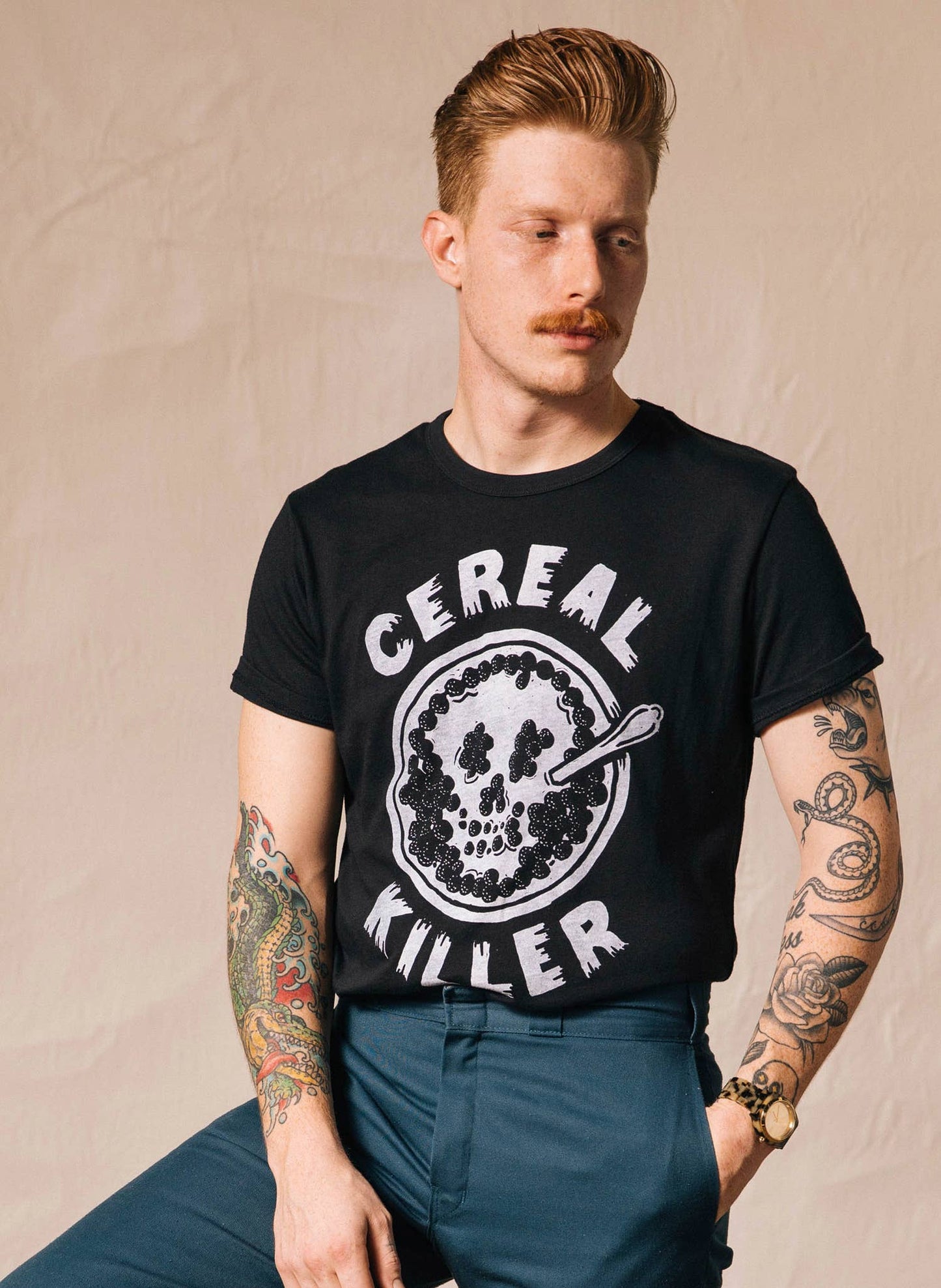 Cereal Killer Mens Tee