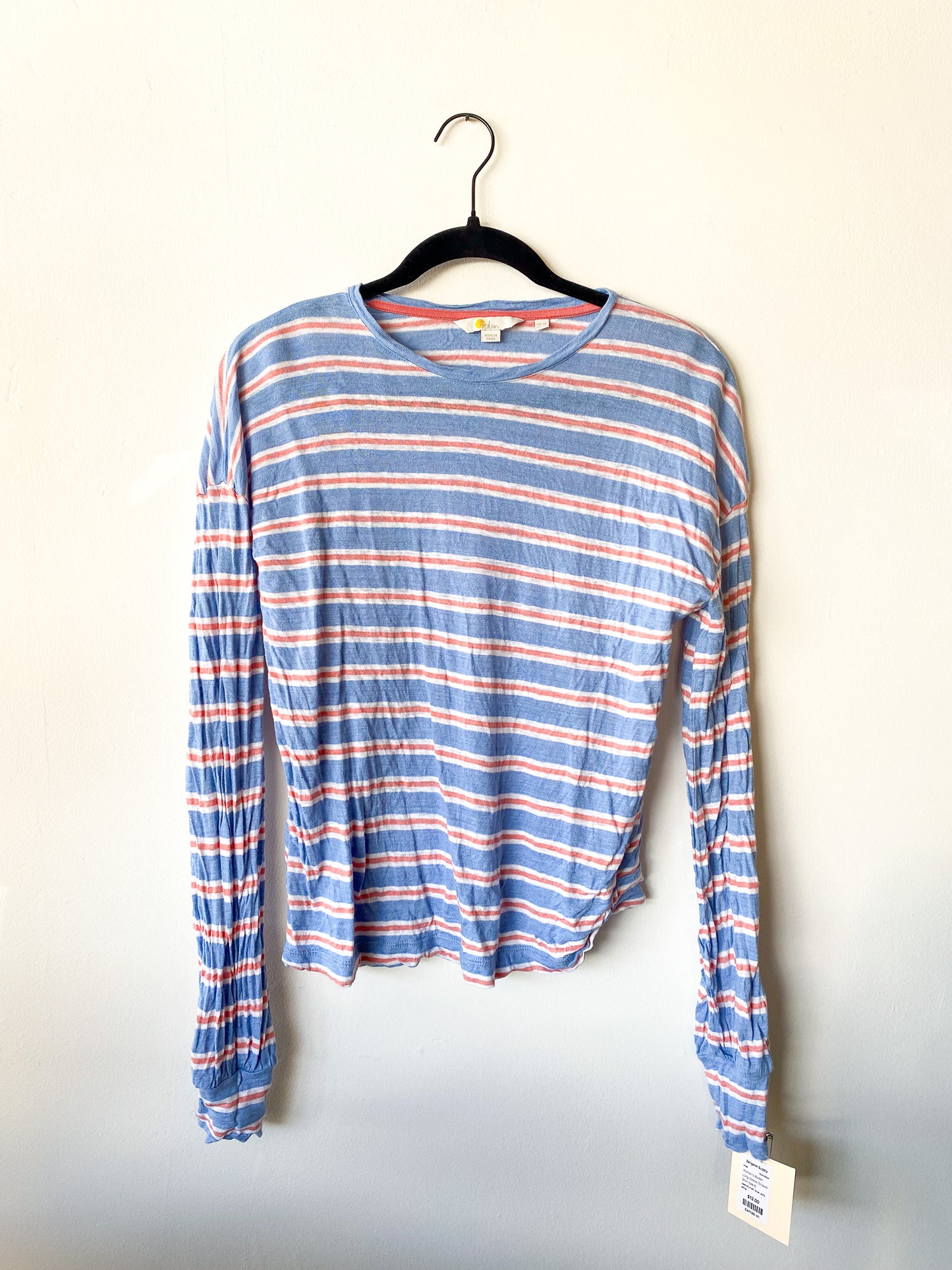 BODEN STRIPED LONG SLEEVE SHIRT