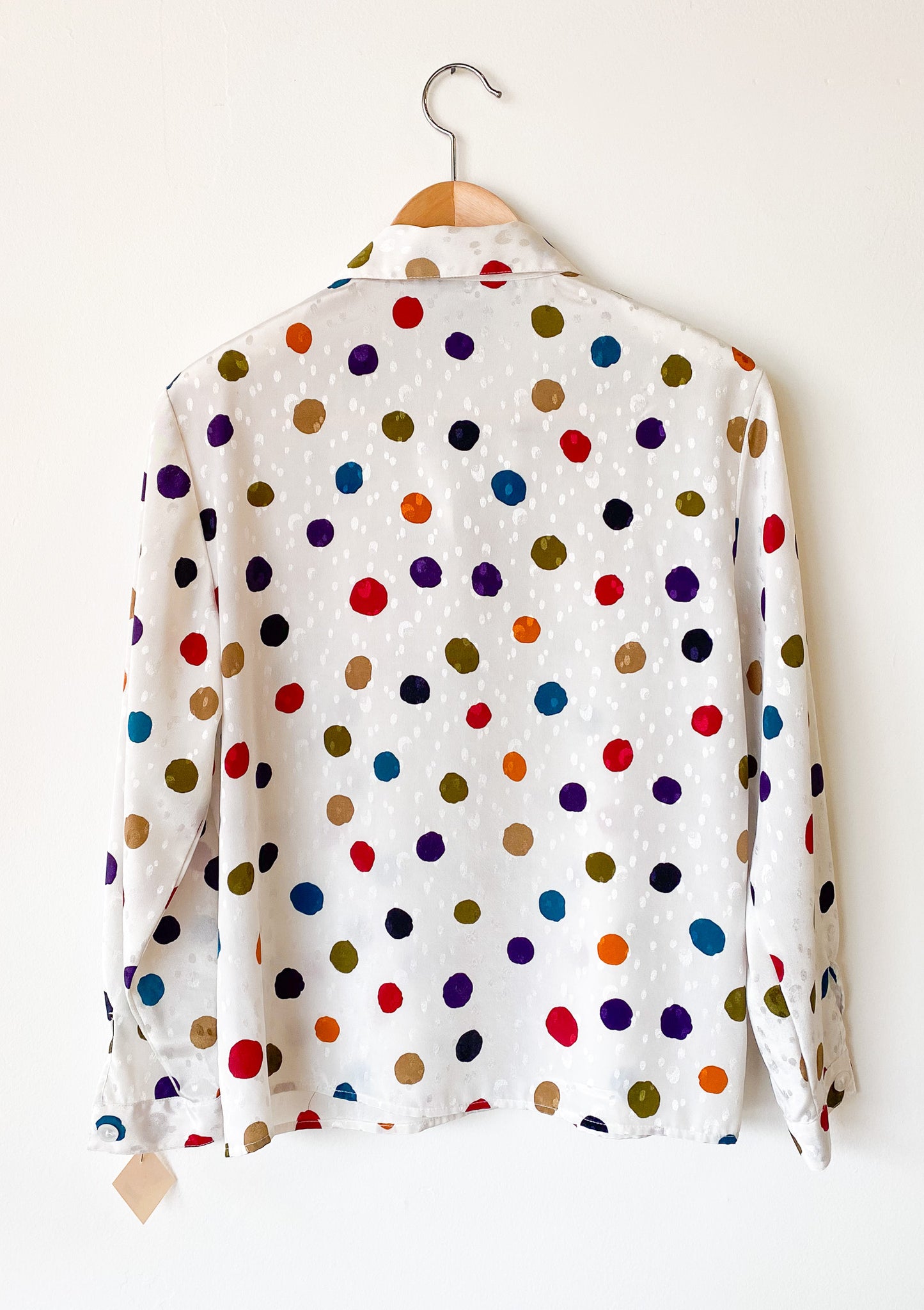 VINTAGE COUNTERPARTS 70's / 80'S POLKA BLOUSE