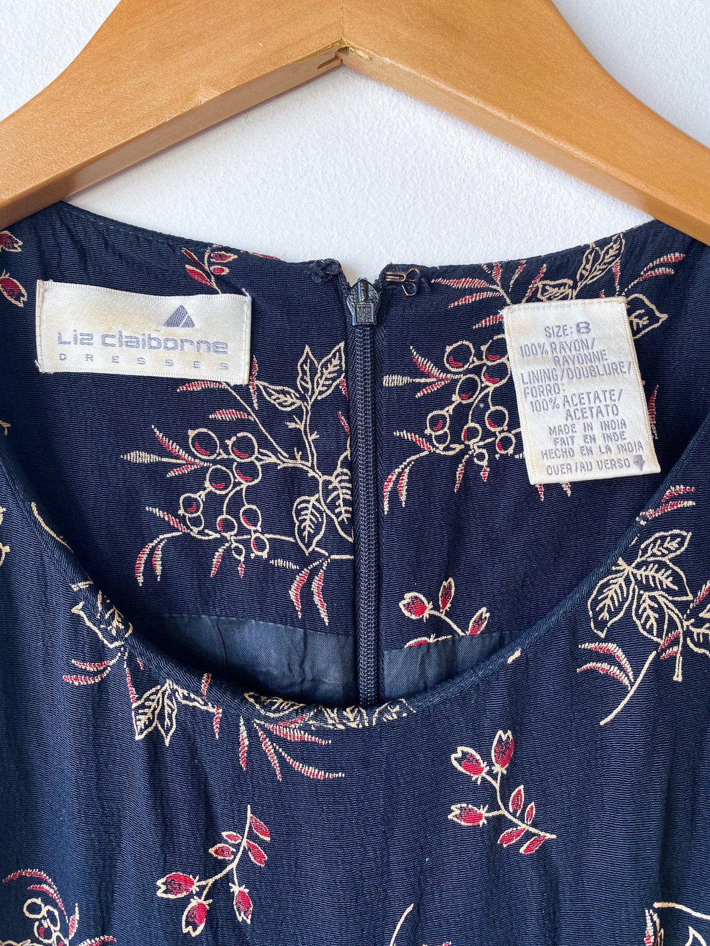 VINTAGE LIZ CLAIBORNE SHIFT DRESS