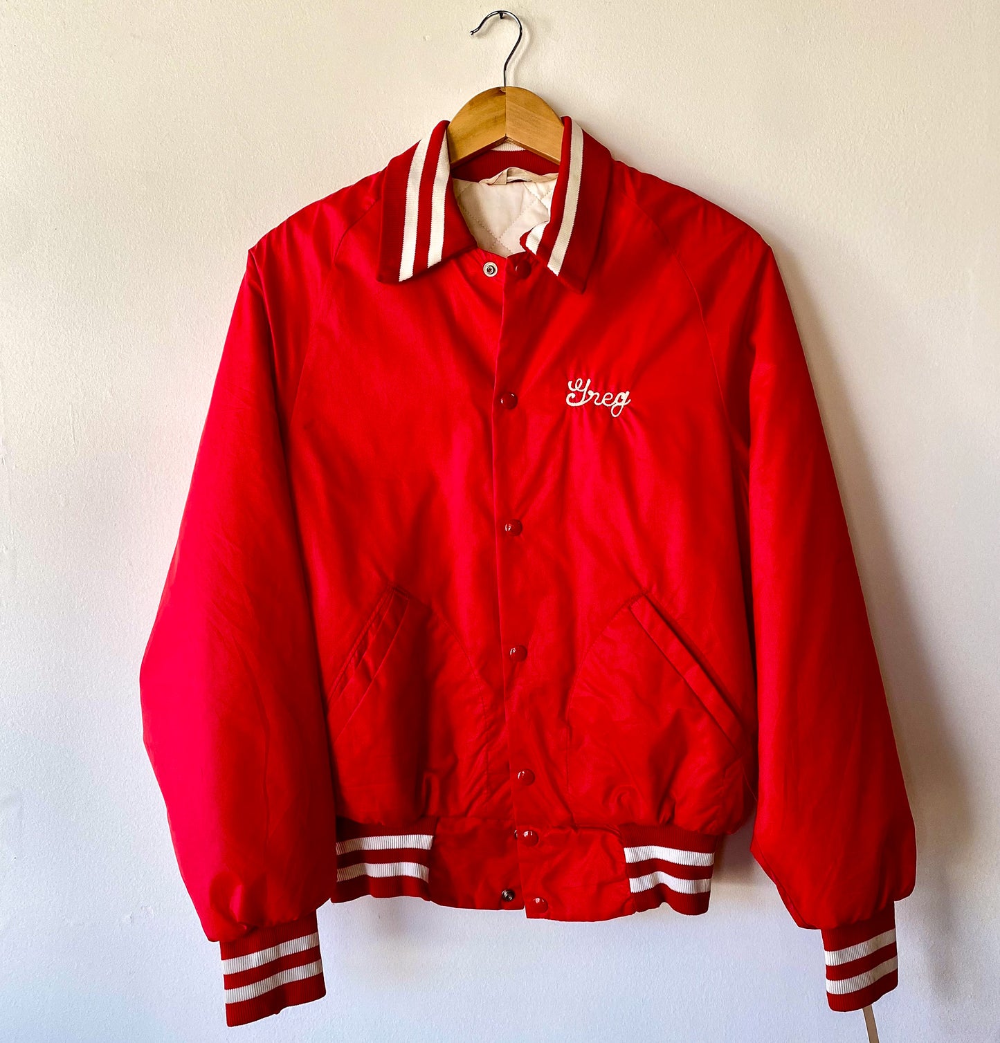 VINTAGE 60'S DON ALLESON VARSITY BOMBER JACKET