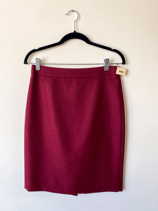 J.CREW CLASSIC WOOL NO. 2 PENCIL SKIRT