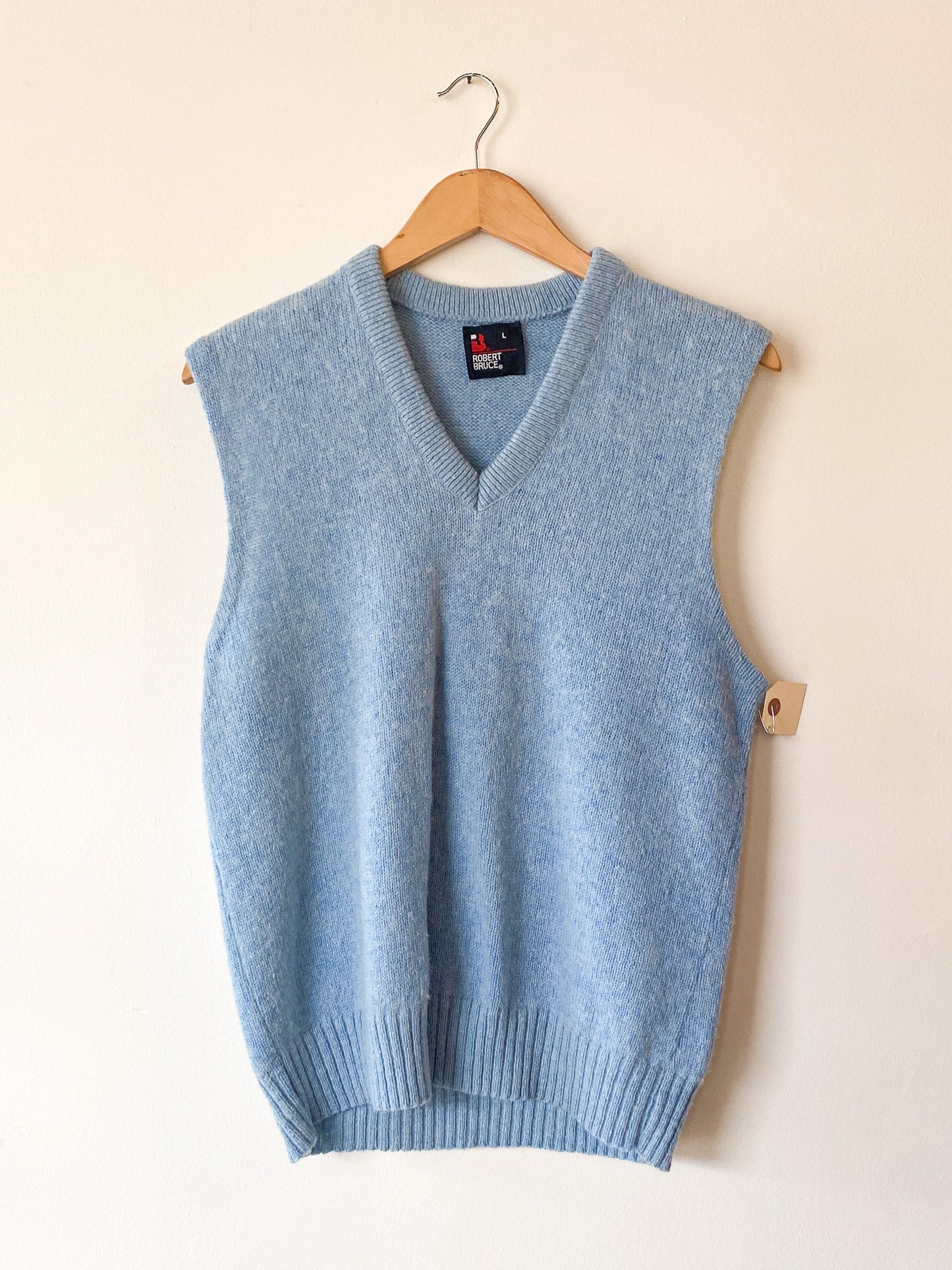 VINTAGE ROBERT SPRUCE SWEATER VEST