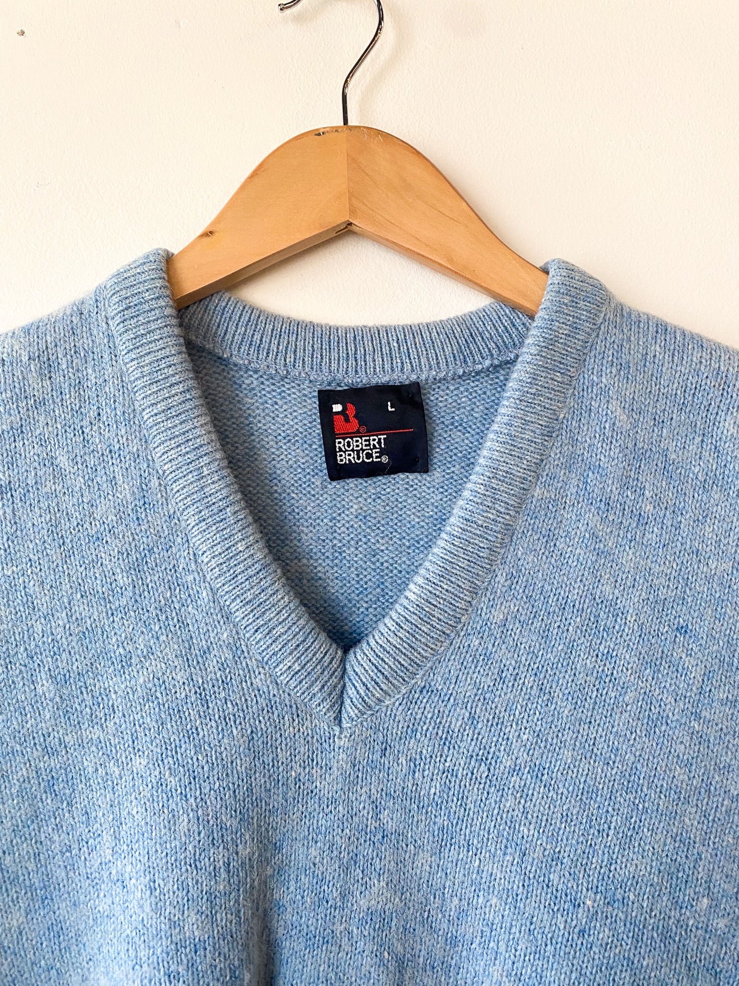 VINTAGE ROBERT SPRUCE SWEATER VEST