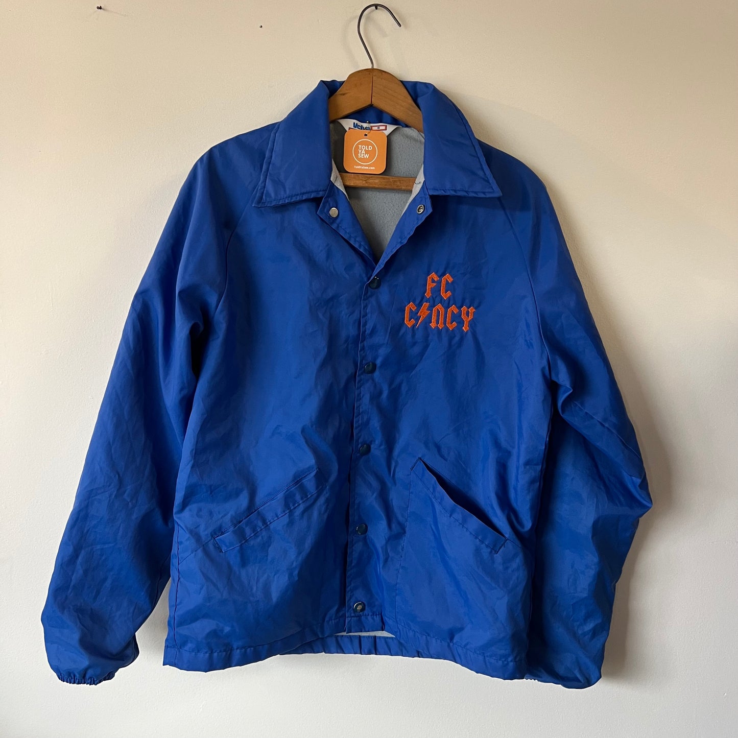 TOLD YA SEW FC CINCY EMBROIDERED JACKET