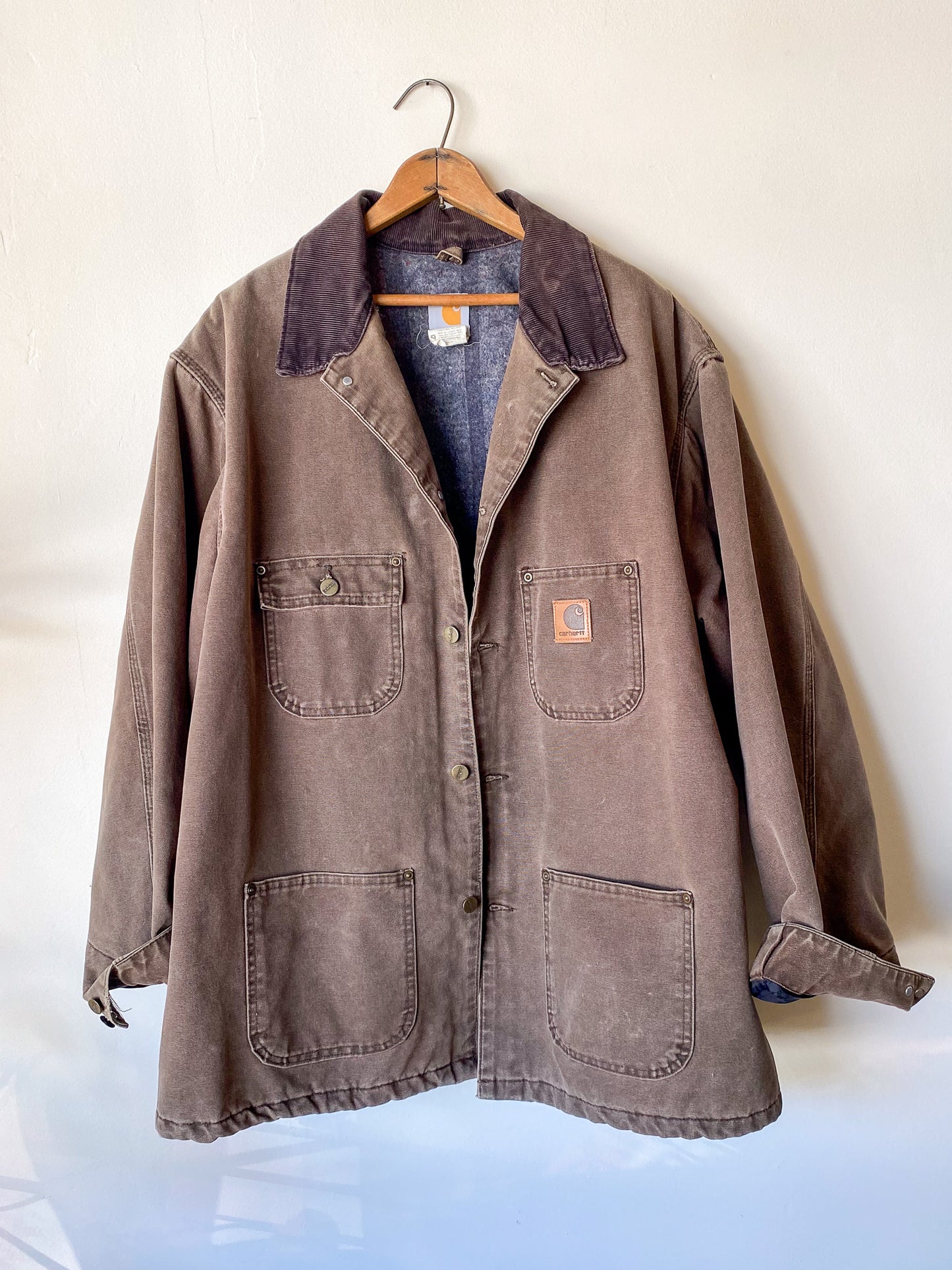 CARHARTT CORDUROY COLLAR DUCK CHORE JACKET Zeitgeist Supply