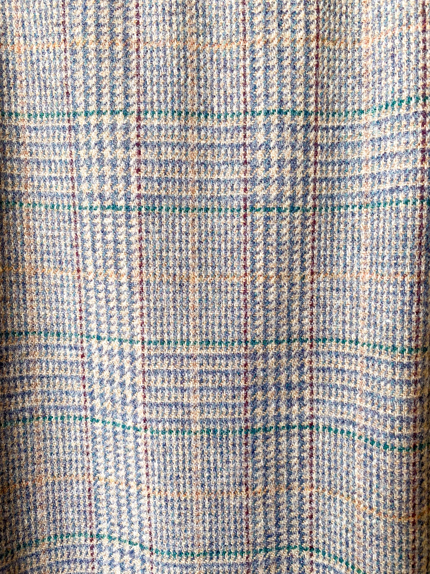 VINTAGE POINT OF VIEW WOOL ALINE SKIRT