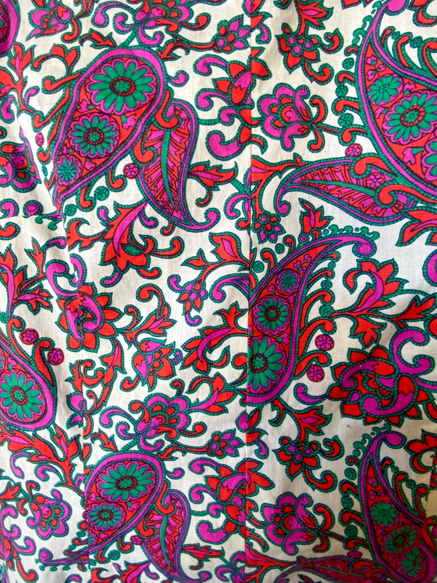 VINTAGE 1960'S PAISLEY JUMPER