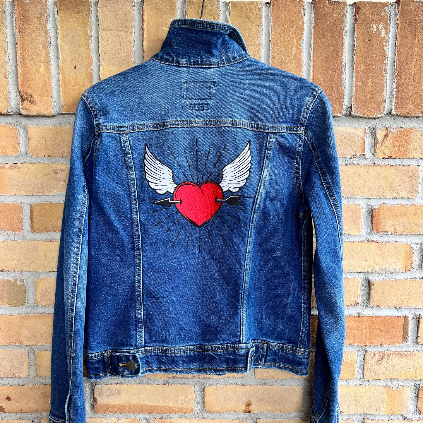 TOLD YA SEW "BIRDS OF A FEATHER" DENIM JACKET