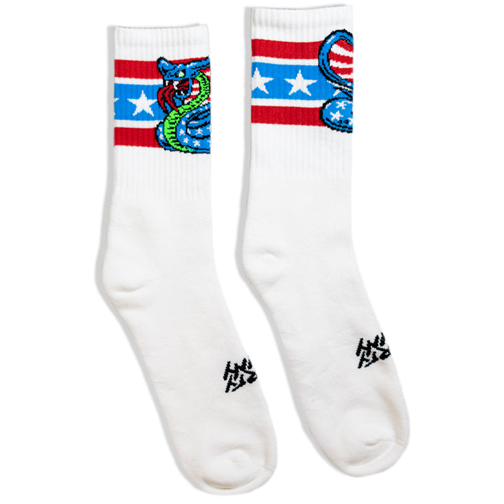 SOCCO DIRTY DONNY ORGANIC -AMERICAN COBRA CREW SOCKS