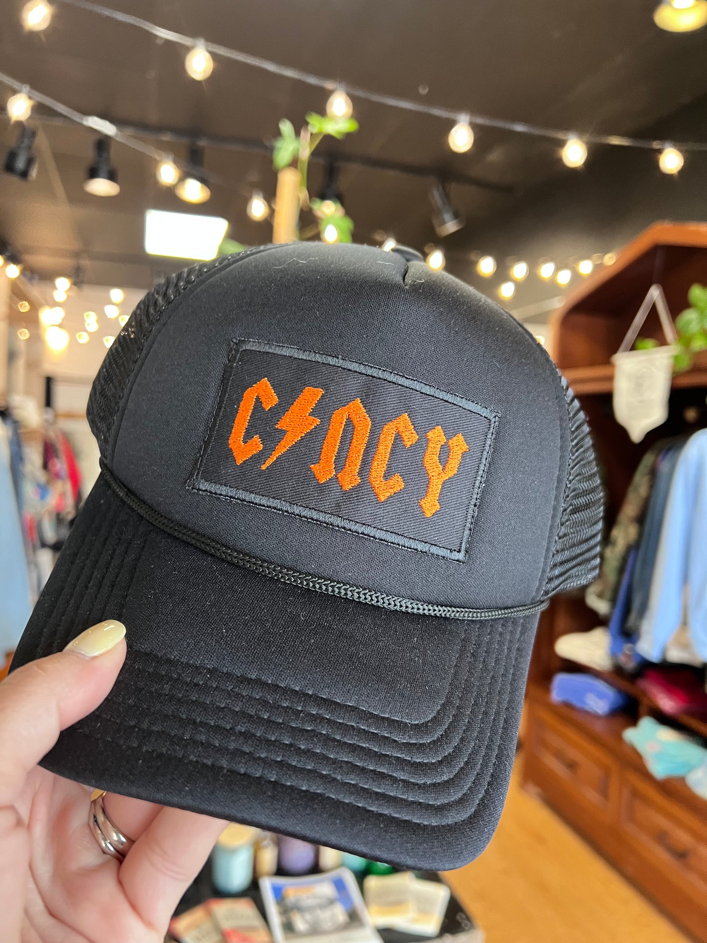 TOLD YA SEW CINCY PATCH TRUCKER HAT