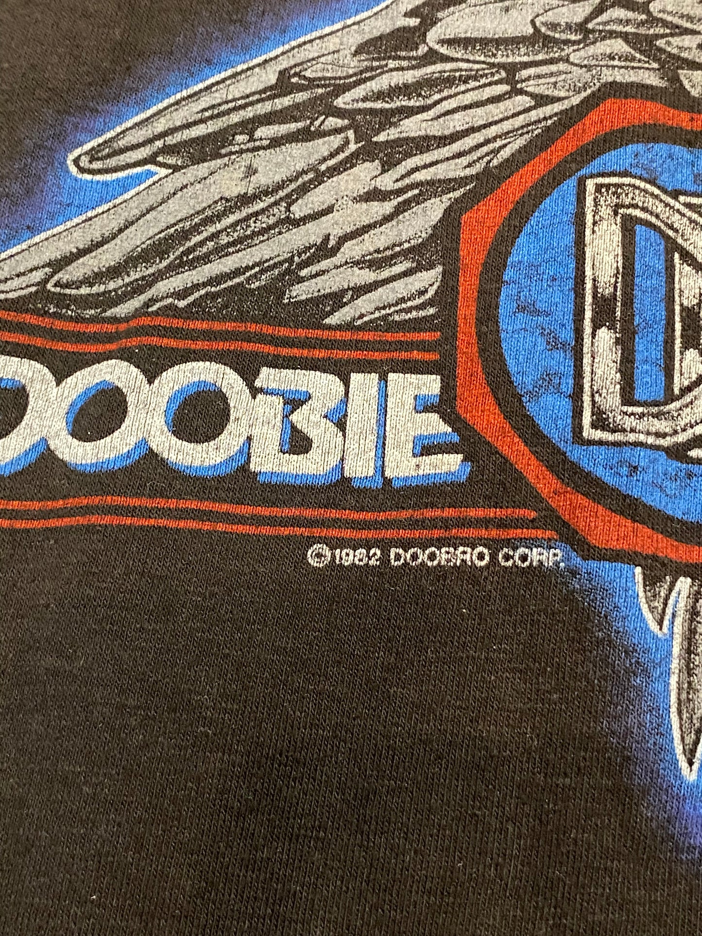 DOOBIE BROTHERS DEADSTOCK 1982 FAREWELL TOUR RAGLAN