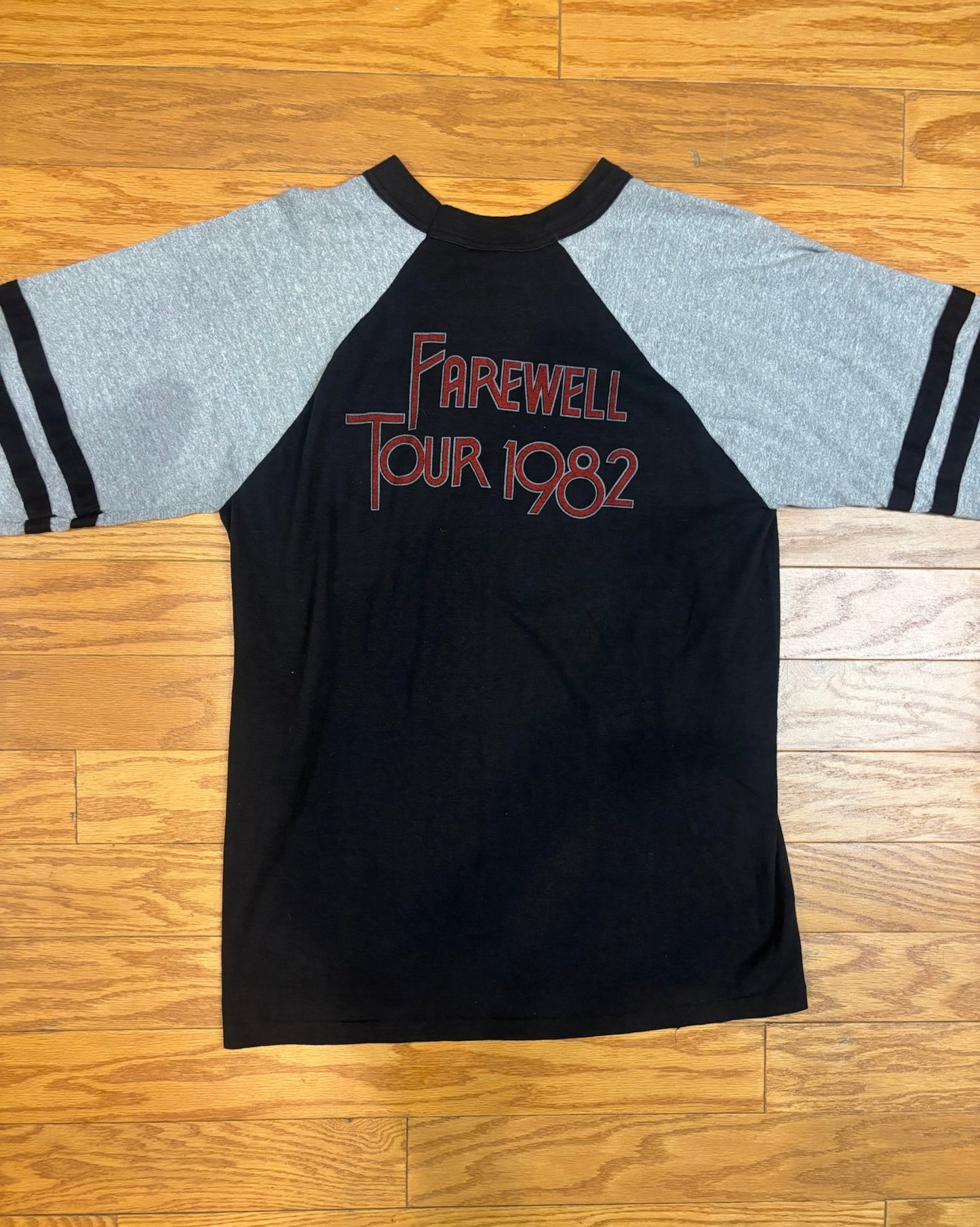 DOOBIE BROTHERS DEADSTOCK 1982 FAREWELL TOUR RAGLAN