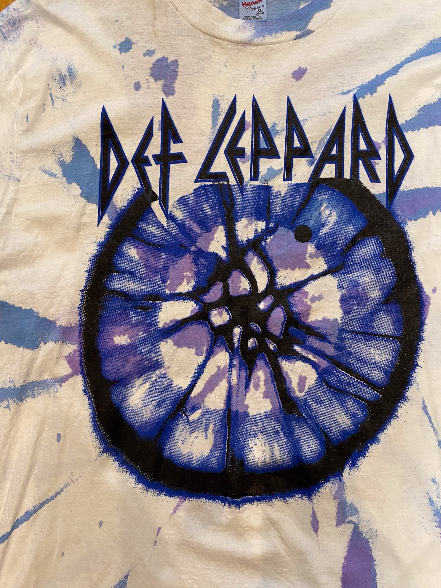 DEF LEPPARD ADRENALIZE WORLD TOUR 1992 RARE VINTAGE DEADSTOCK TEE