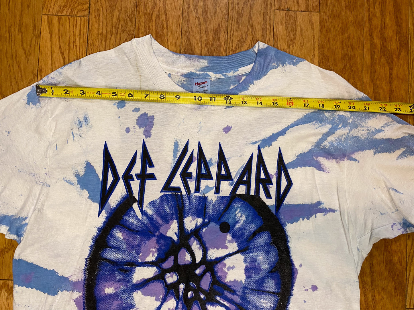 DEF LEPPARD ADRENALIZE WORLD TOUR 1992 RARE VINTAGE DEADSTOCK TEE