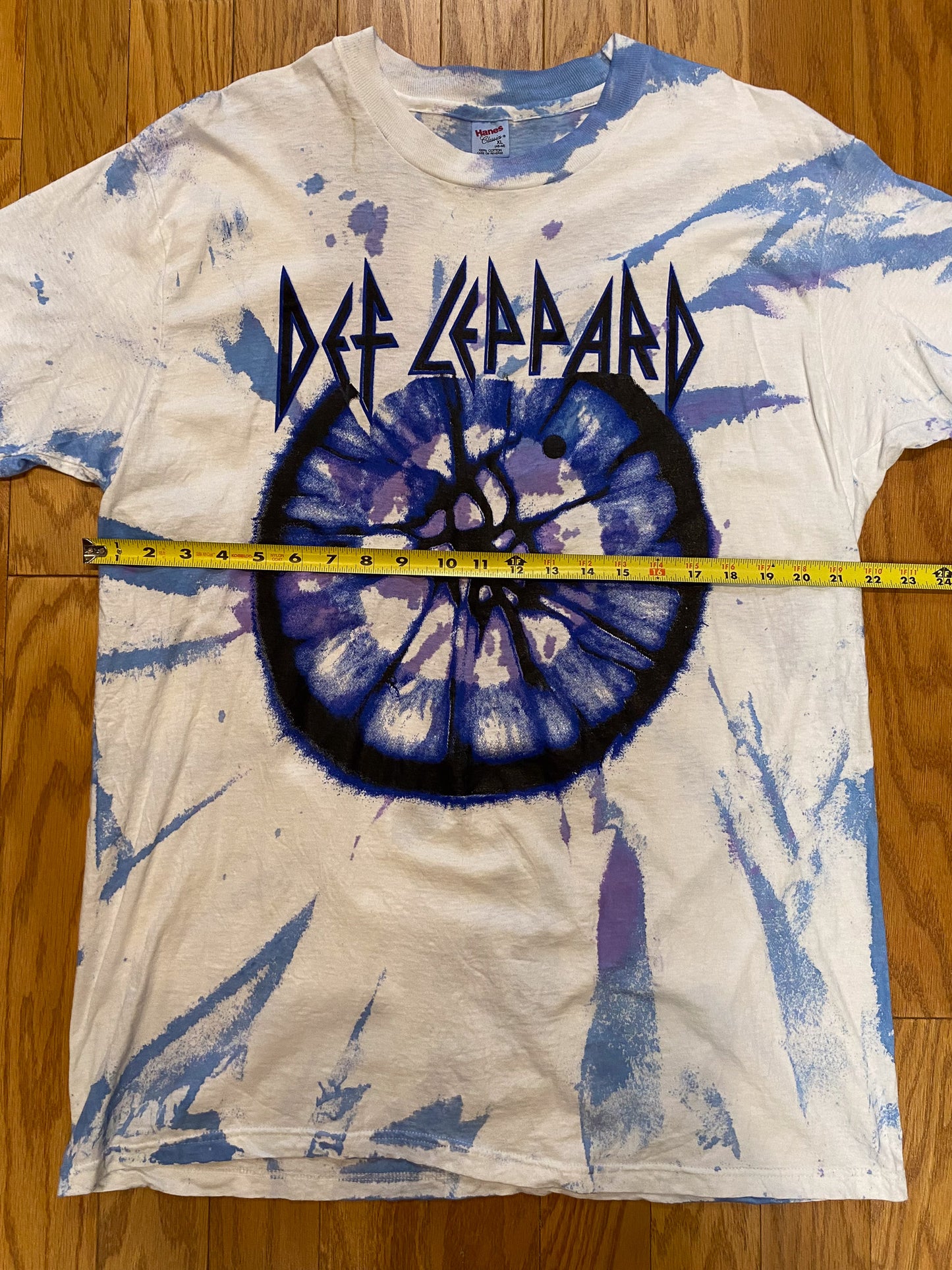 DEF LEPPARD ADRENALIZE WORLD TOUR 1992 RARE VINTAGE DEADSTOCK TEE