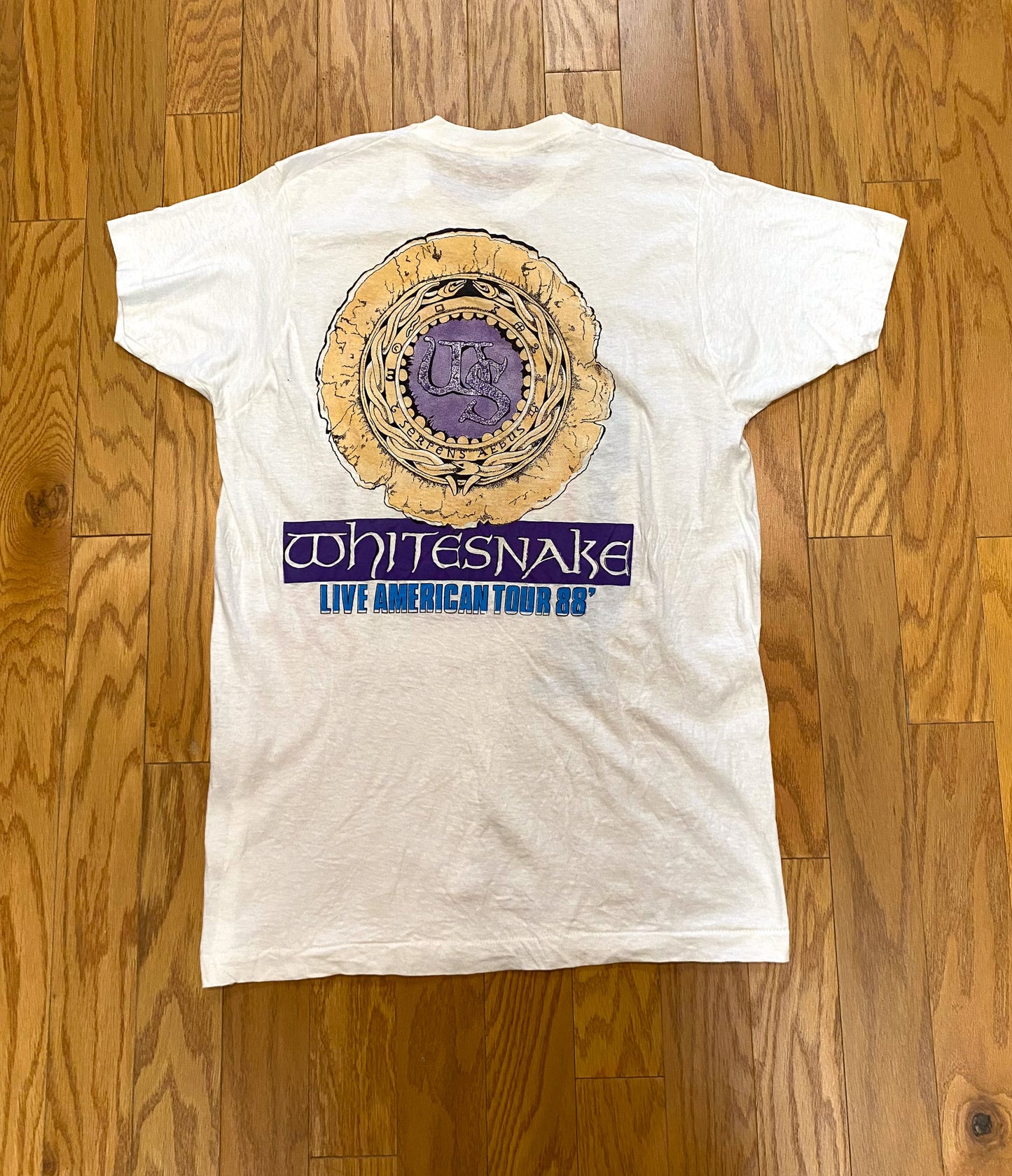 WHITESNAKE VINTAGE DEADSTOCK 1988 IS THIS LOVE TOUR TEE