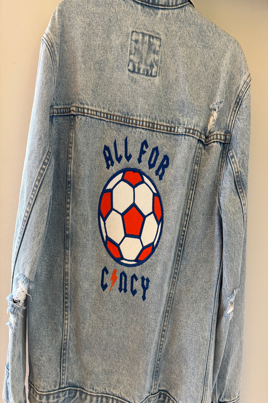 TOLD YA SEW "ALL FOR CINCY" FC CINCINNATI JACKET