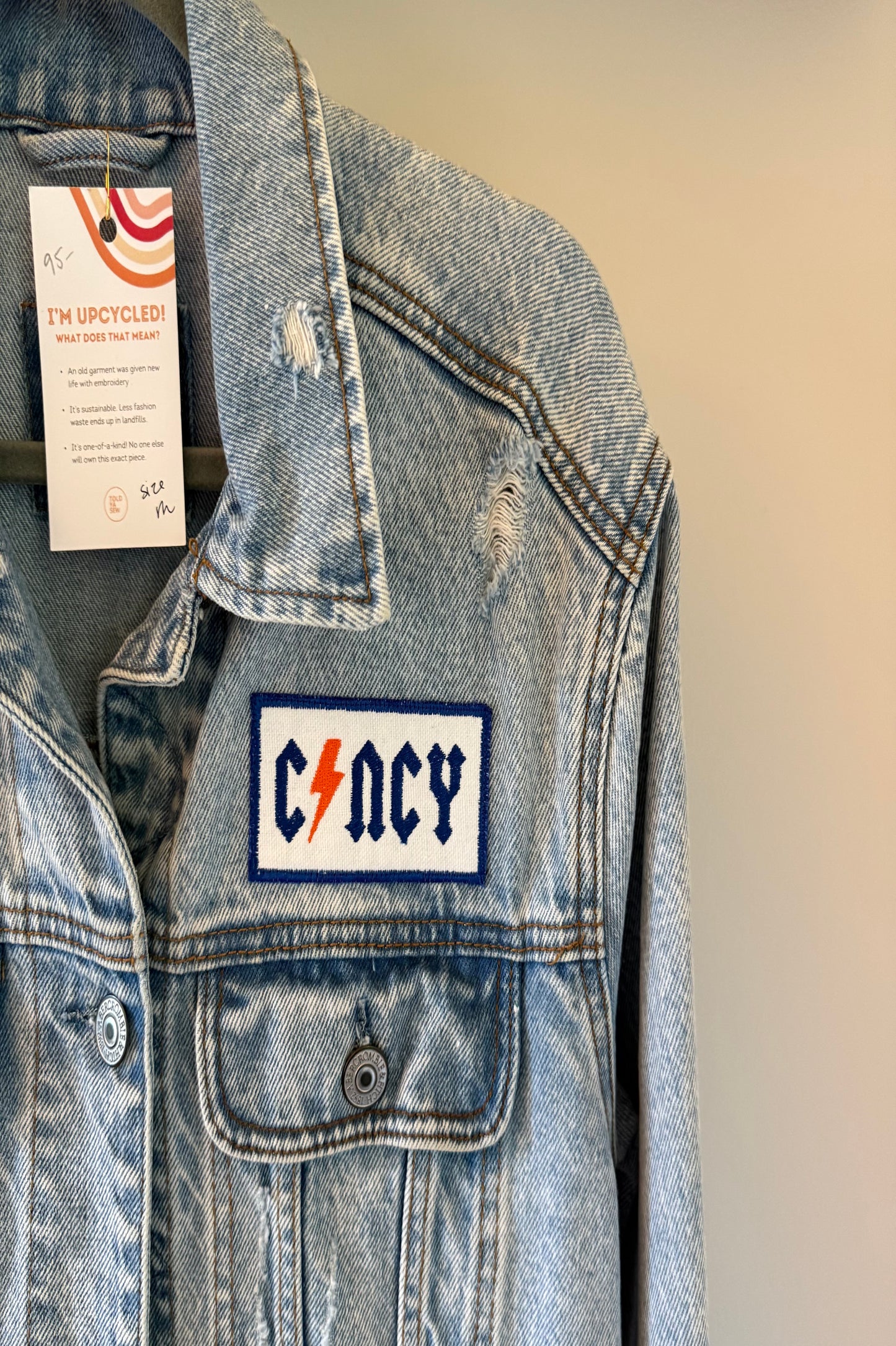 TOLD YA SEW "ALL FOR CINCY" FC CINCINNATI JACKET