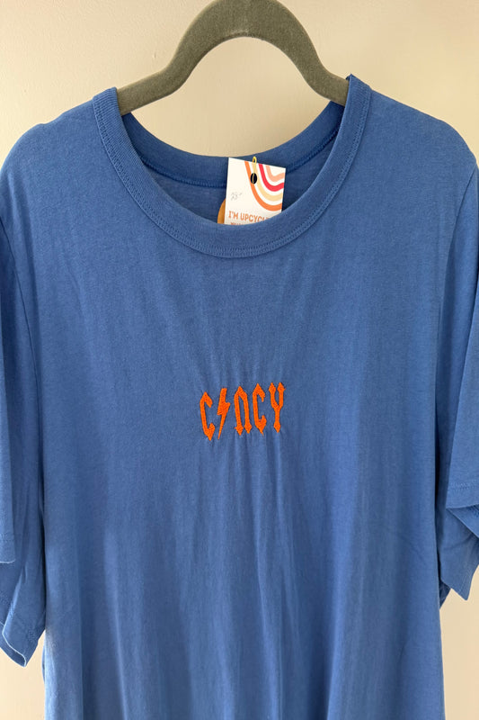 TOLD YA SEW CINCY ROCKER FC CINCY EMBROIDERED T-SHIRT