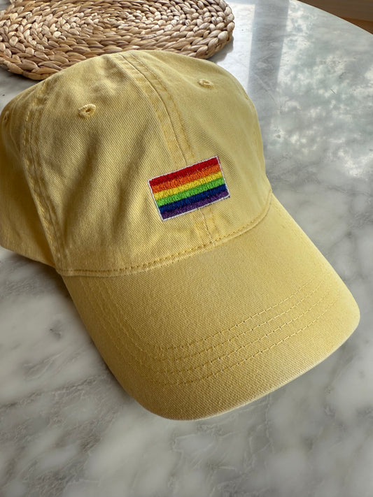 TOLD YA SEW PRIDE FLAG HAT