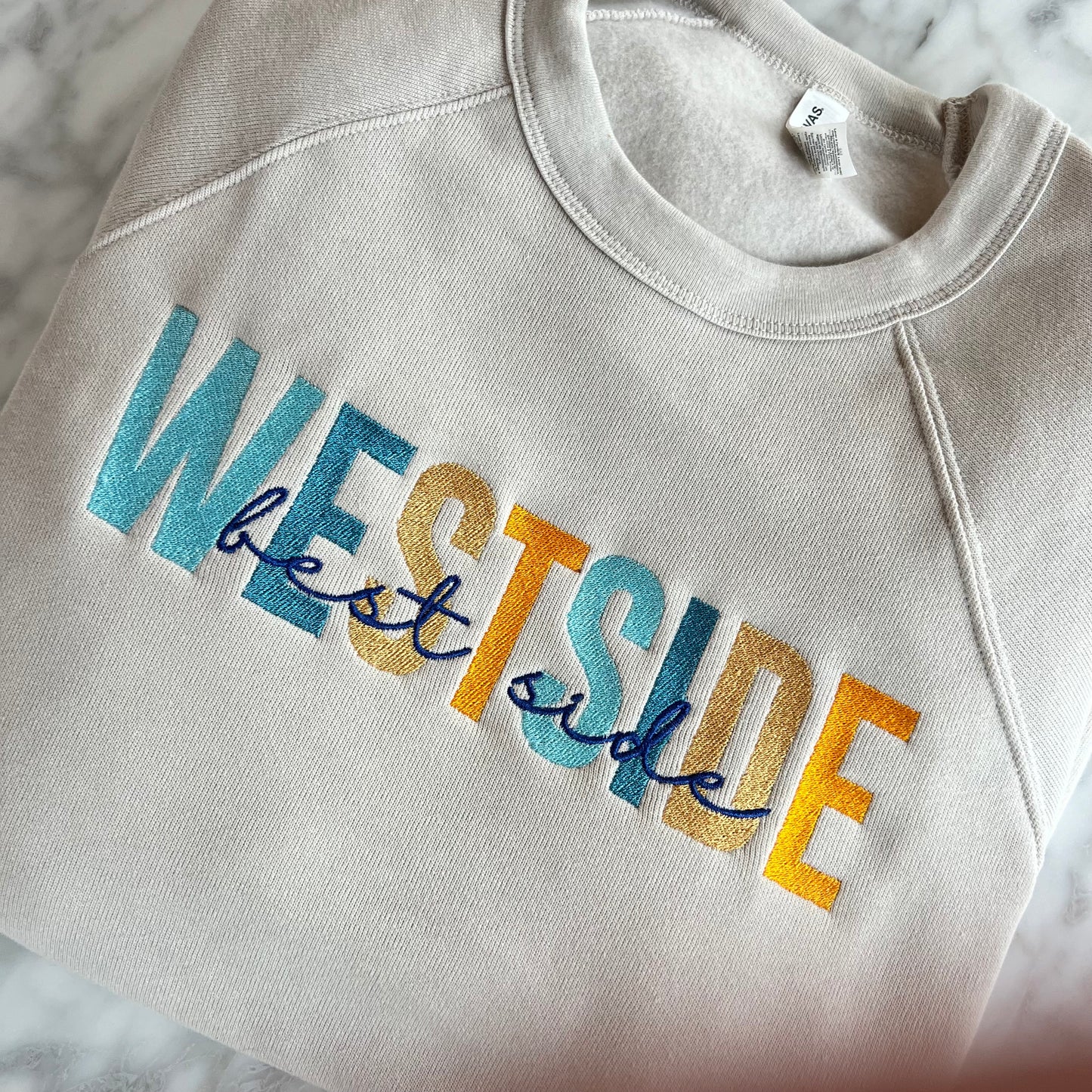 TOLD YA SEW WESTSIDE BESTSIDE SWEATSHIRT